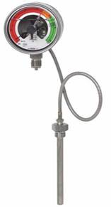 气体密度表   型号233.52.100,带有外部温度探杆